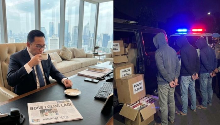 Kurir Ditangkap, Bos PR SM Jaya Gemilang Sugik SM99 Diduga Pengendali Rokok Bodong